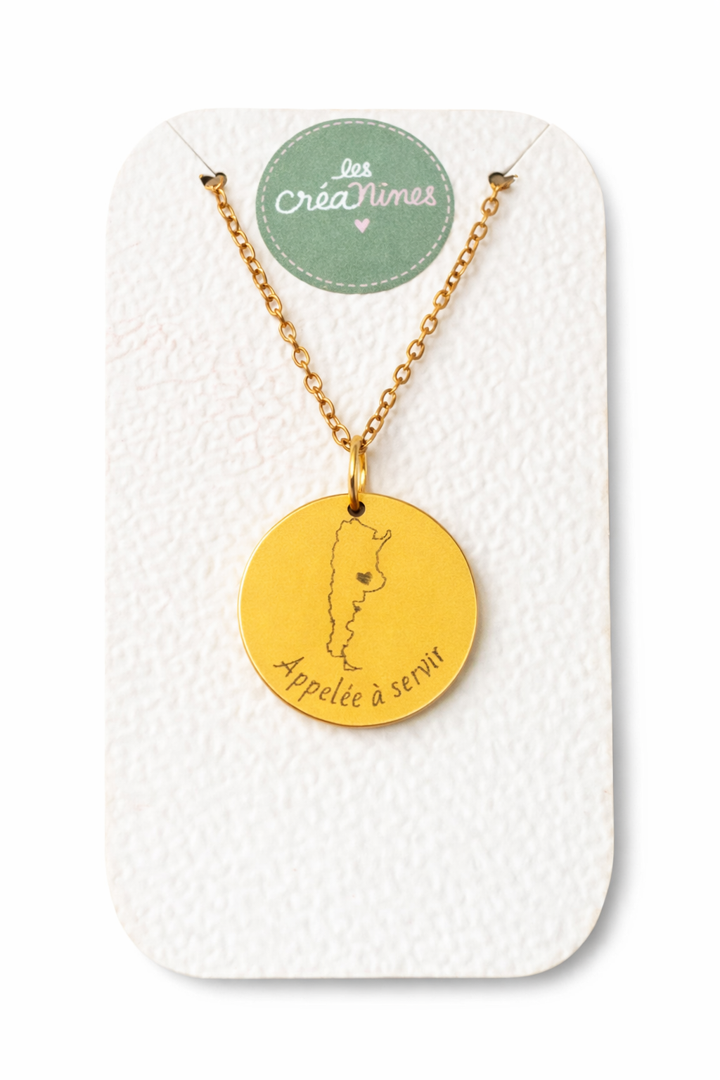 Collier Missionnaire Doré