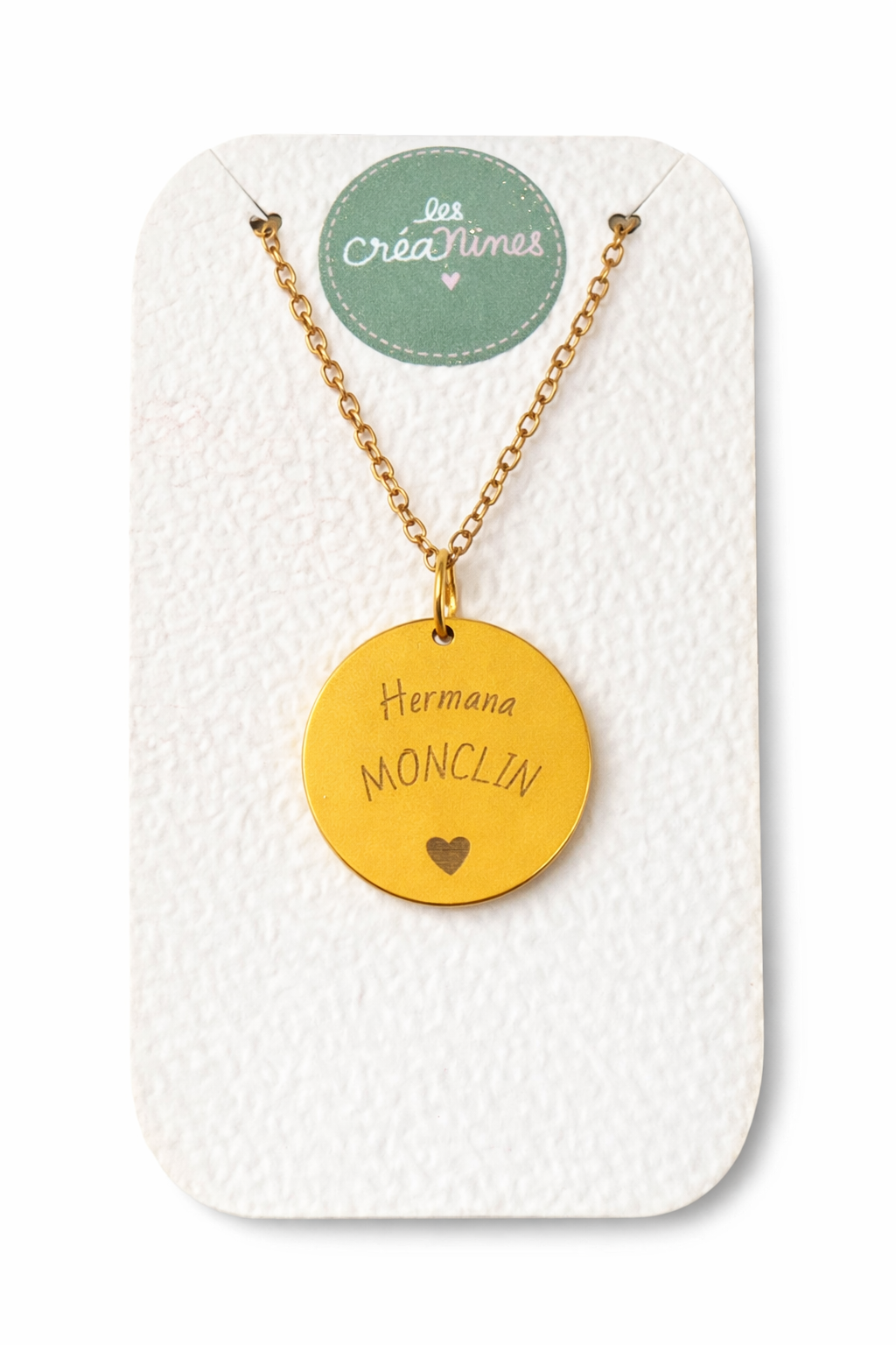 Collier Missionnaire Doré